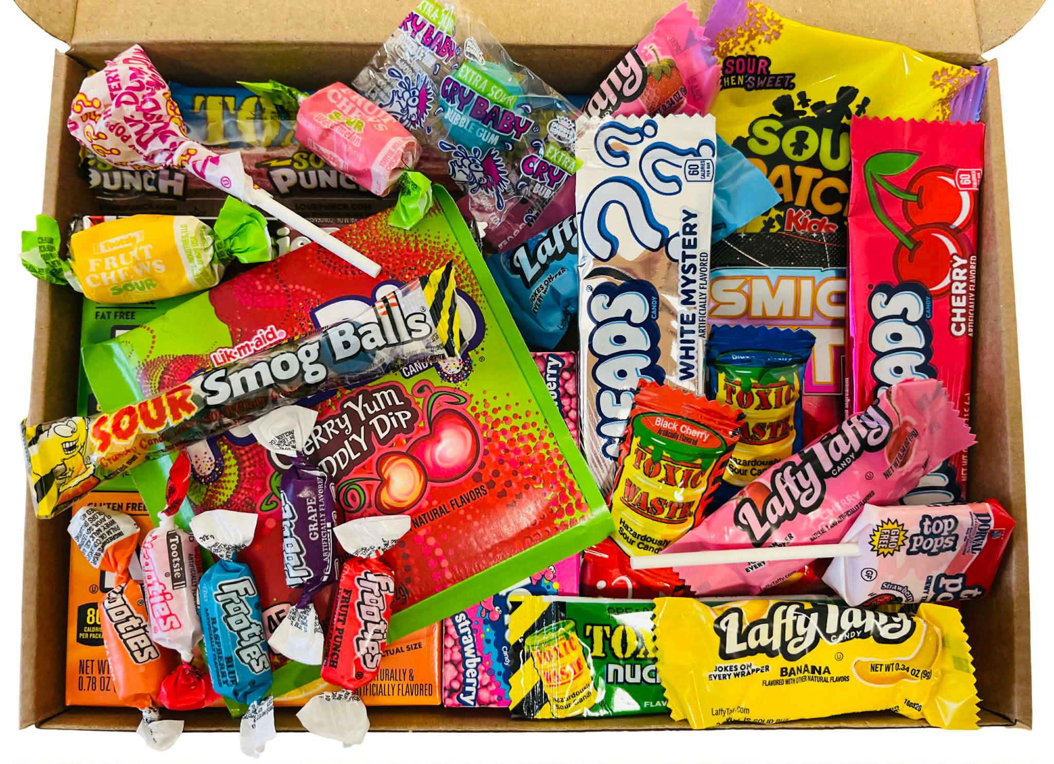 American Sweets Gift Box – 30 Assorted American Candy Treats