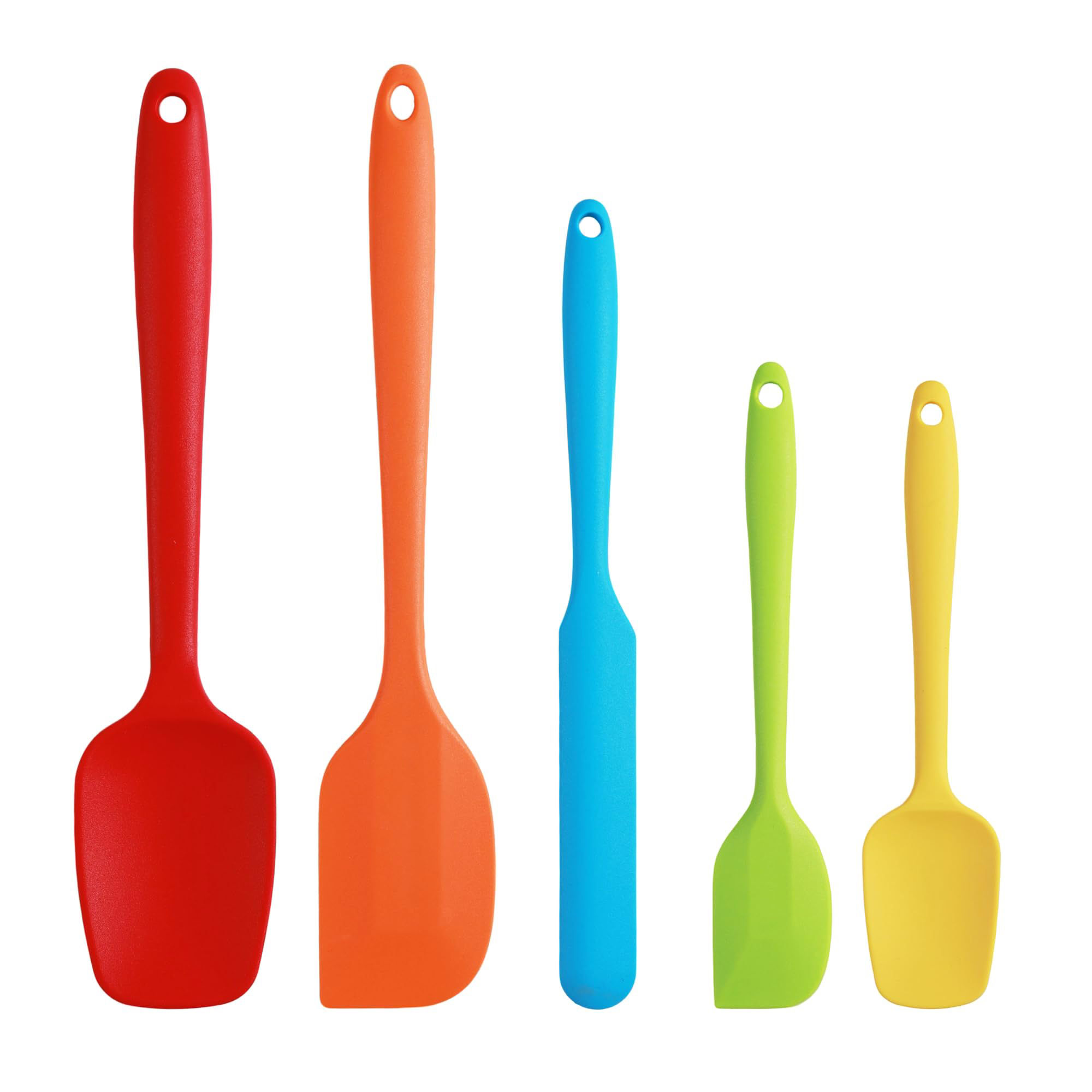 Coloured Silicone Spatula Set – 5 Piece 