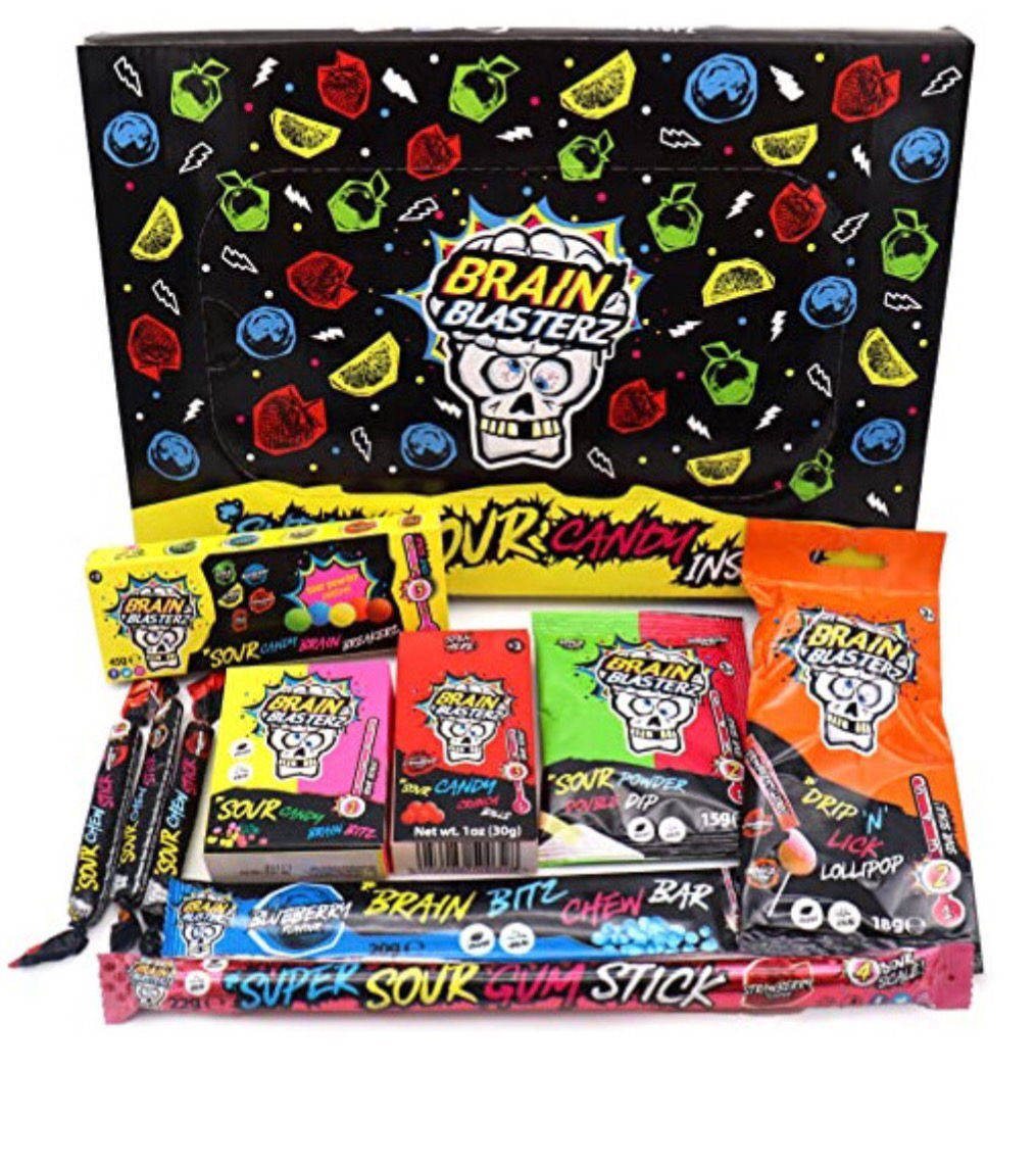 Brain Blasterz Sour Sweets Gift Box – Vegan and Halal