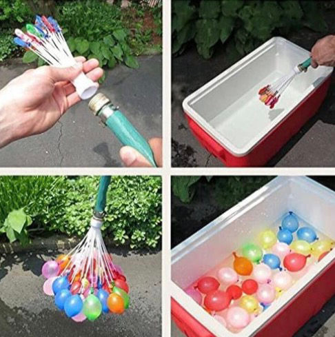 Thumbnail: 111 Fast Fill Magic Water Balloons Self Tying Bunch Balloon Bombs