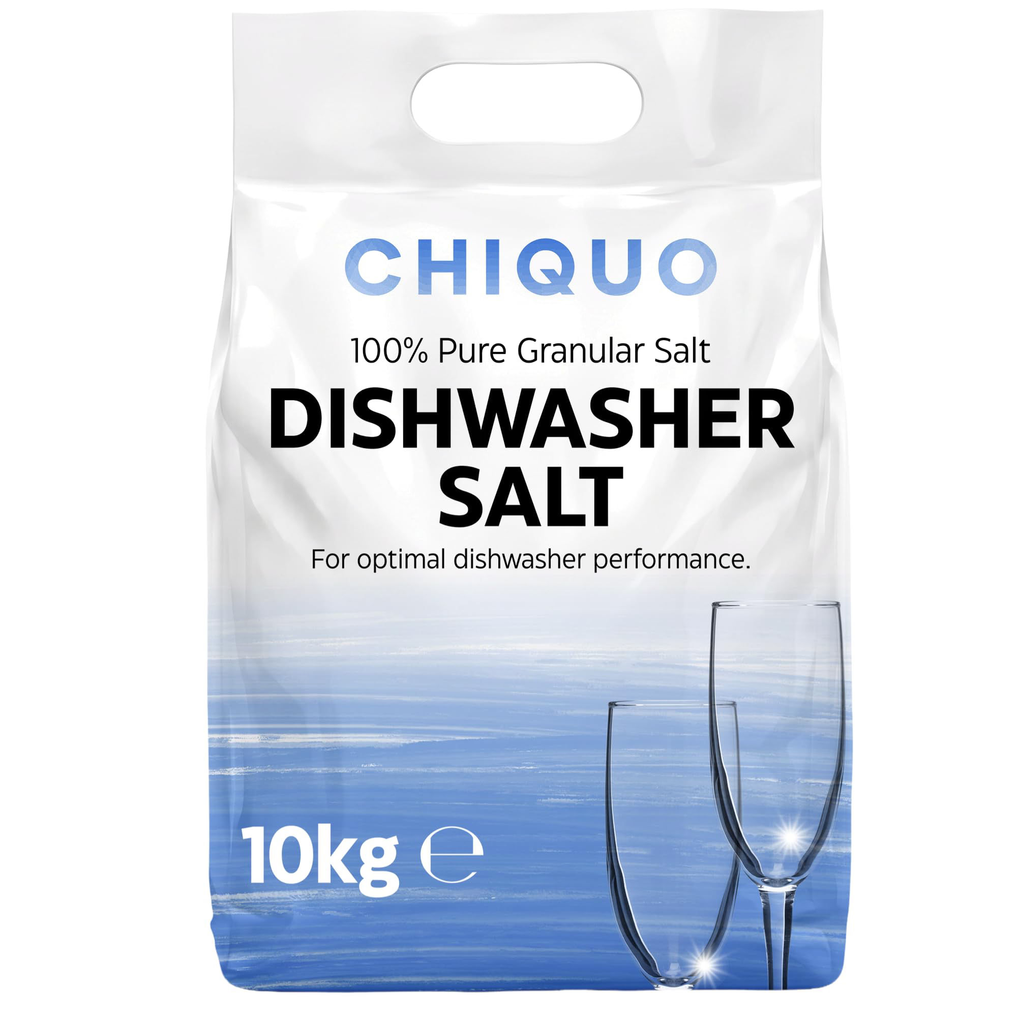 10kg Dishwasher Salt | 100% Pure Granular Salt for Maximum Performance
