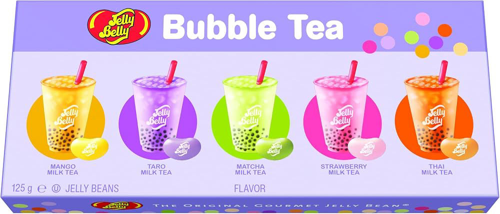 Jelly Belly Bubble Tea Flavoured Jelly Bean Gift Box 15g Gluten Free