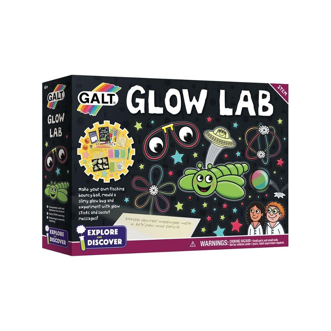 Glow Lab – Kids Science Kit with 11 Experiments