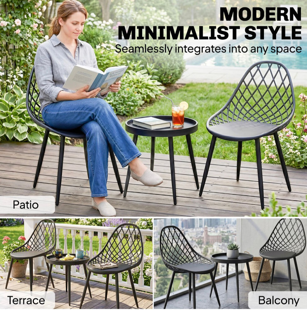 Thumbnail: 3-Piece Outdoor Bistro Set