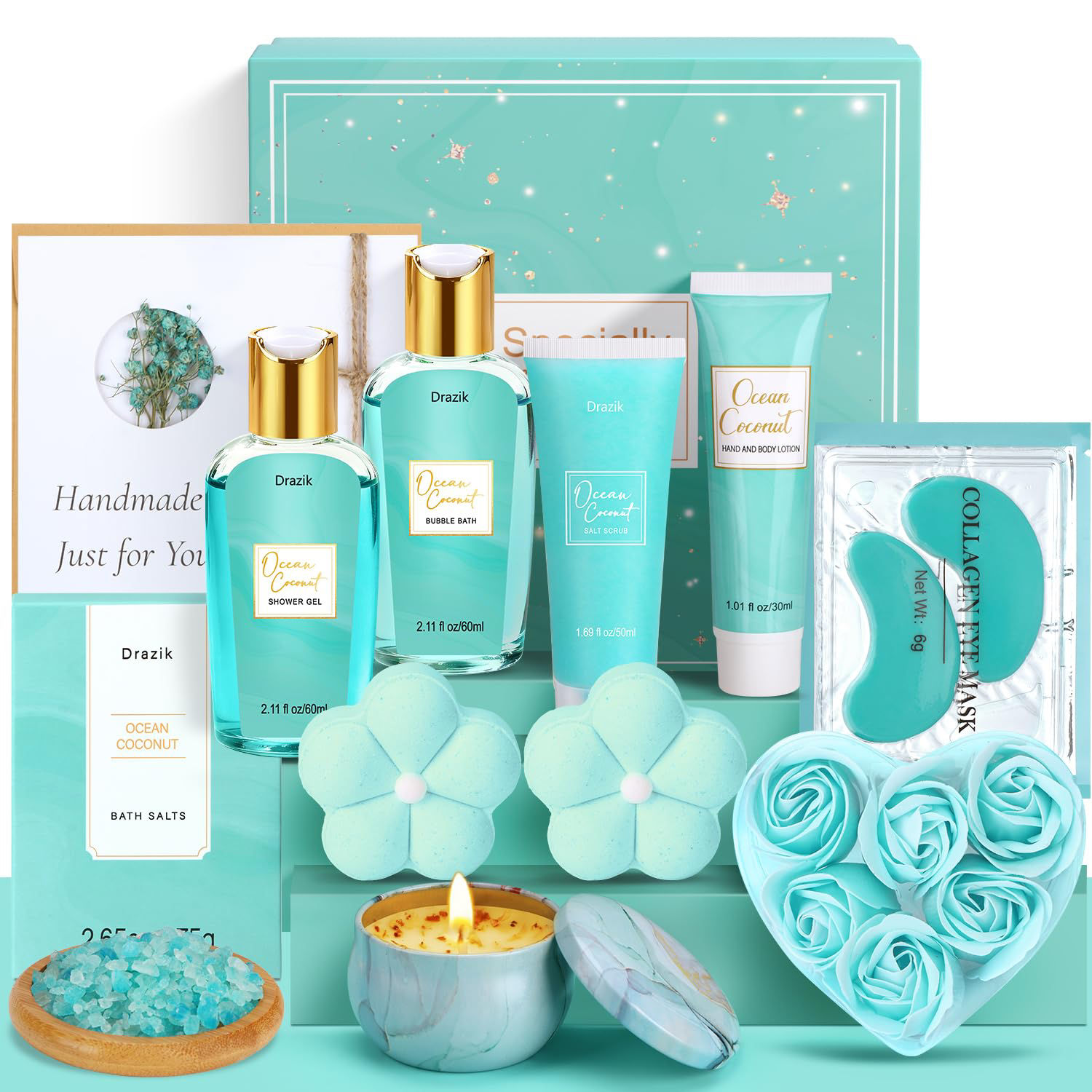 Coconut Ocean Pamper Gift Set for Women