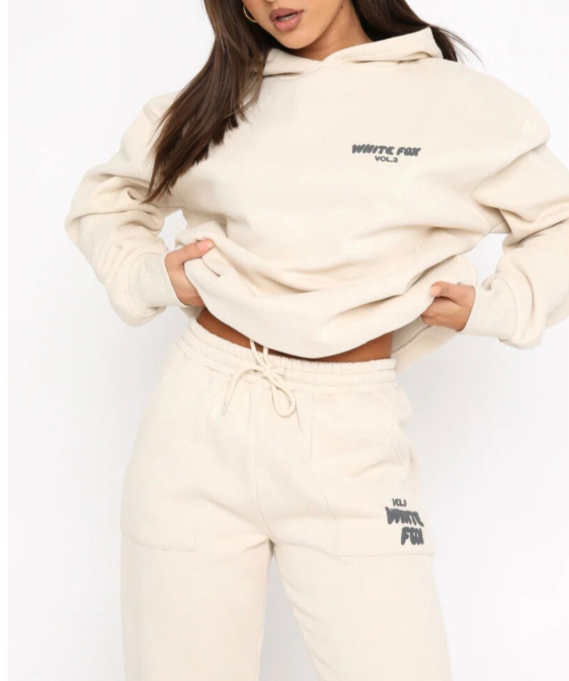 Women’s Logo Hoodie & Jogger Tracksuit Set – Arpicot
