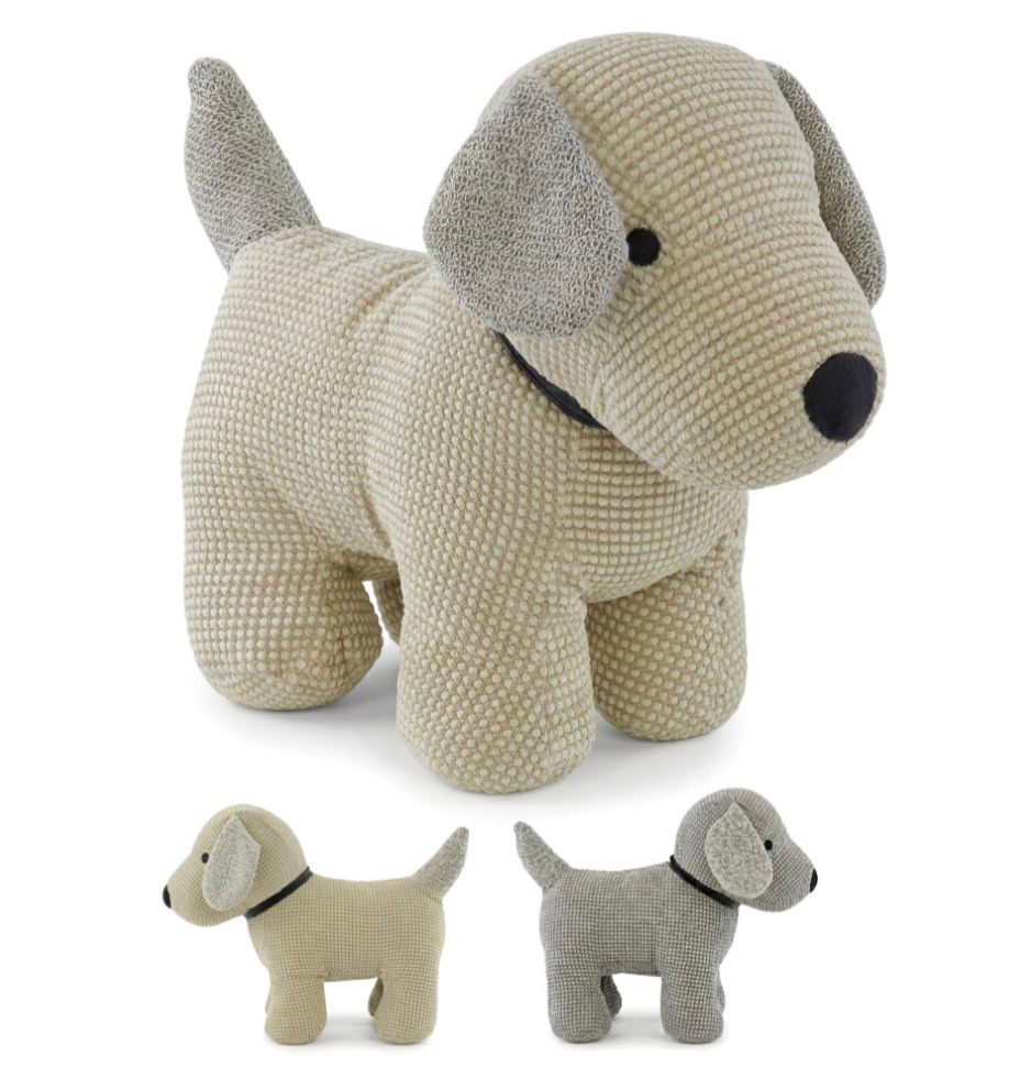 Dog Fabric Door Stop – Cute Weighted Puppy Door Stopper (1kg)