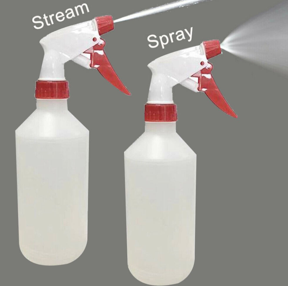 Thumbnail: 5 Pack 500ml Plastic Trigger Foaming Cleaning Spray Bottles