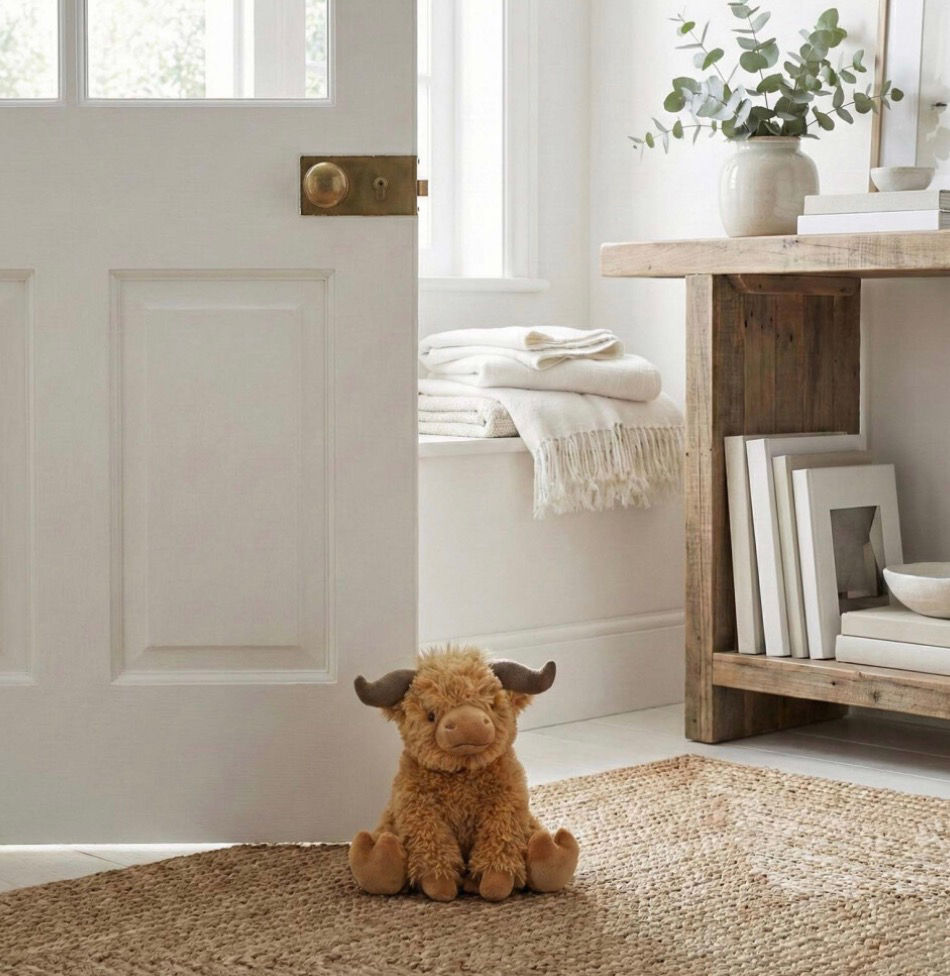Highland Cow Doorstop