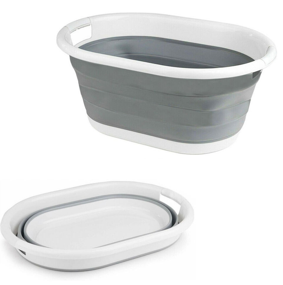 Large Laundry Storage Basket – Collapsible Design for Easy Storage
