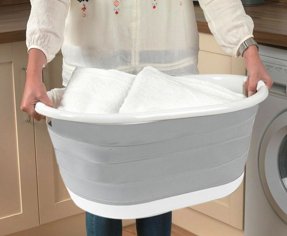 Thumbnail:     Large Laundry Storage Basket – Collapsible Design for Easy Storage