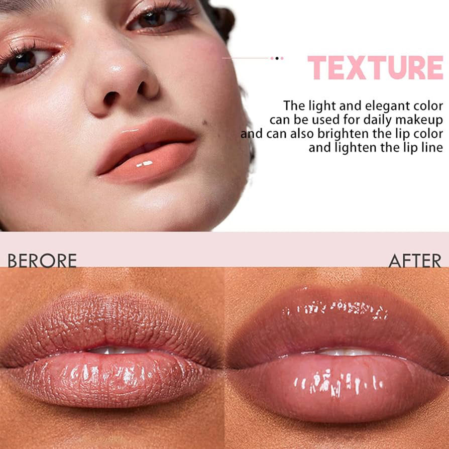 Thumbnail: Lip Oil & Lip Gloss Set – 4 Piece Hydrating Gift Set - Pink 