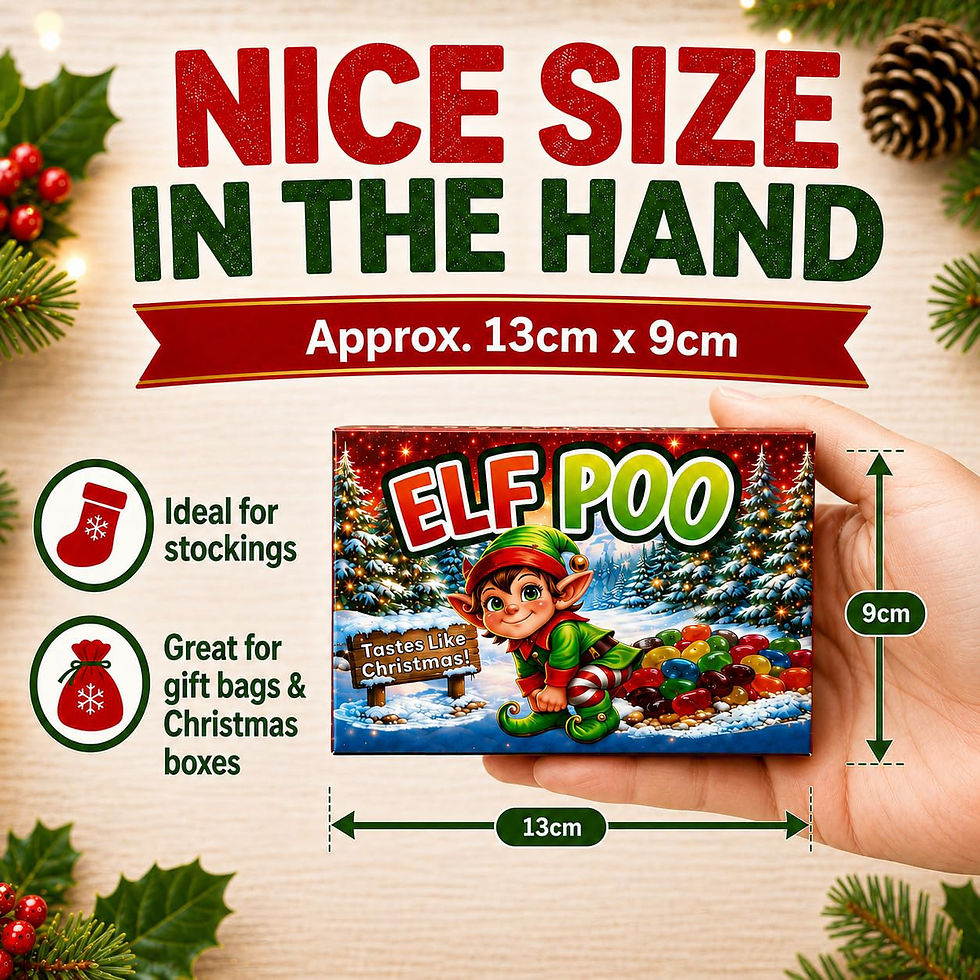 Thumbnail: Elf Poo Christmas Jelly Bean Sweets – 3 Boxes