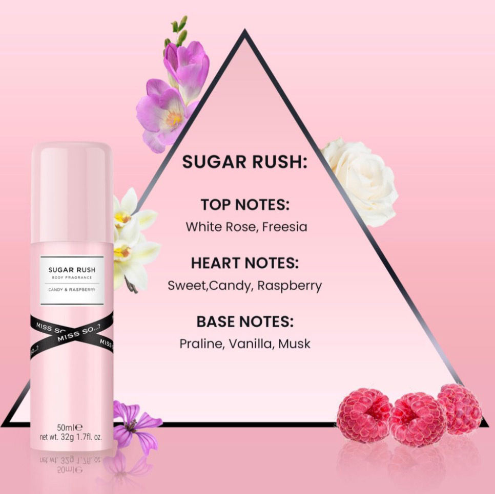 Thumbnail: Mini Galore Womens Body fragrance Gift Set 4x50ml