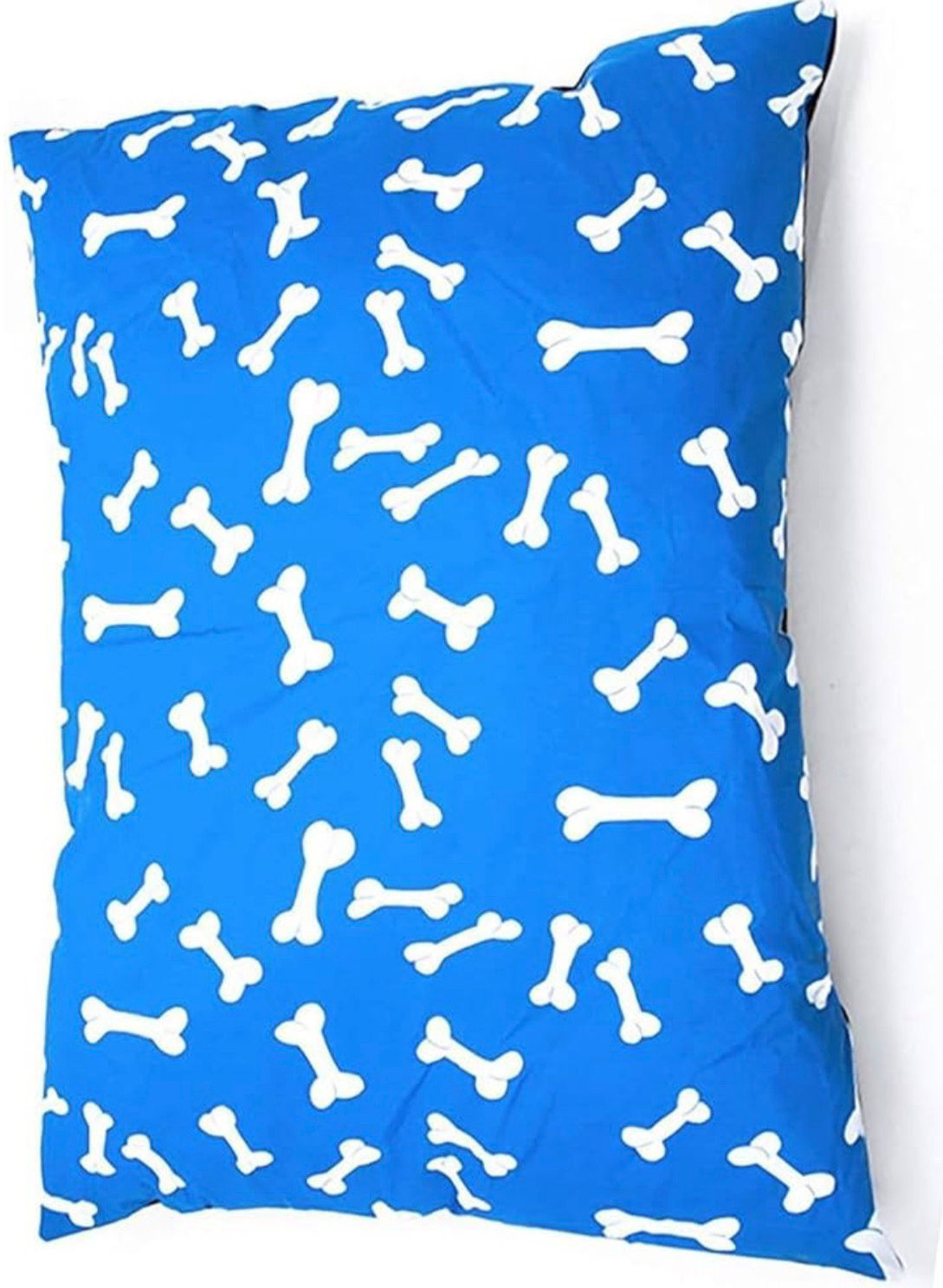 Luxury Dog Bed Cushion – Blue Bone (Large)