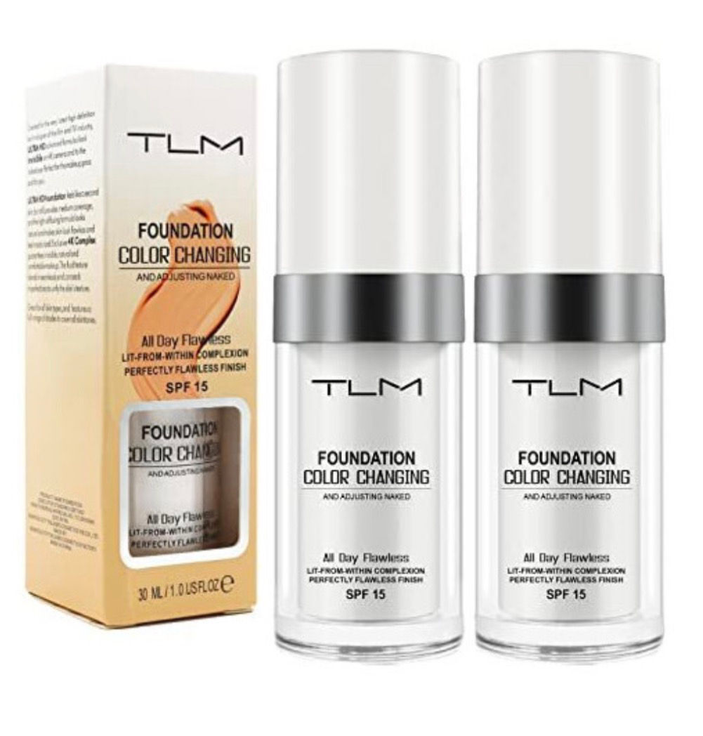 TLM Colour Changing Foundation for Mature Skin - 2 Pack 30ml
