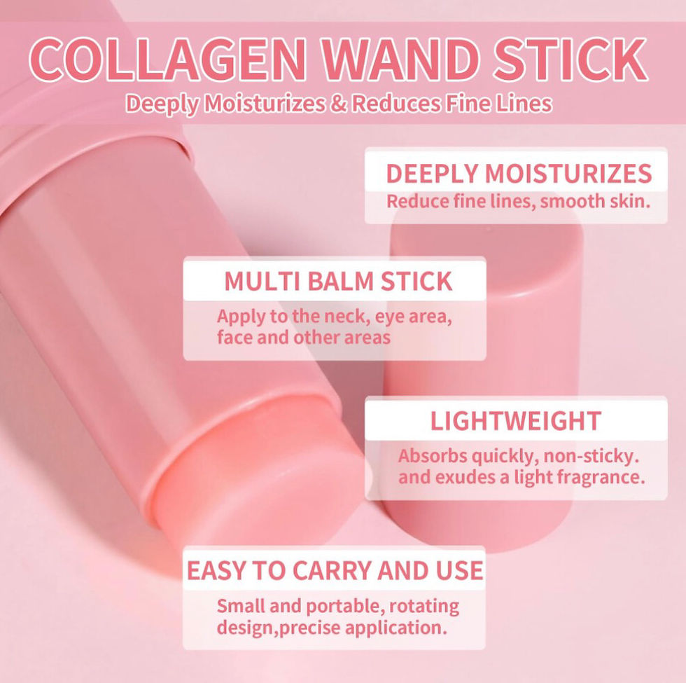 Thumbnail: 2PCS Collagen Multi Balm Sticks – Hydrating Face & Lip Moisturiser (9g Each)