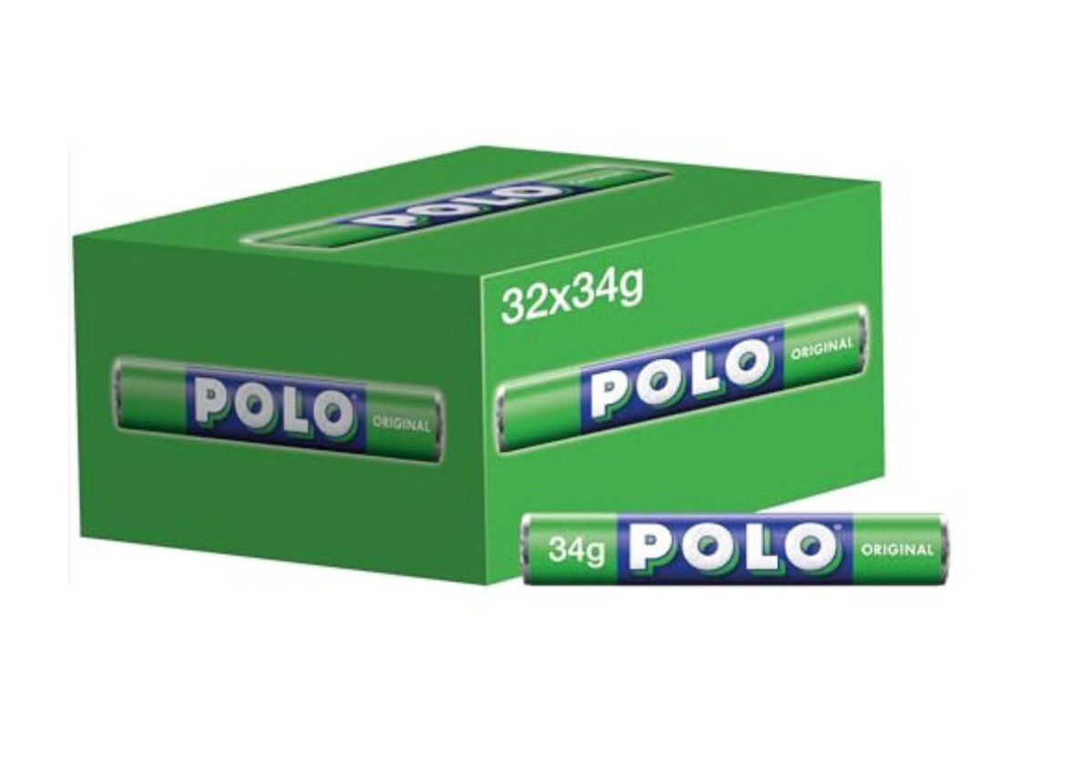 Polo Original Mints Tubes, 32 x 34 g