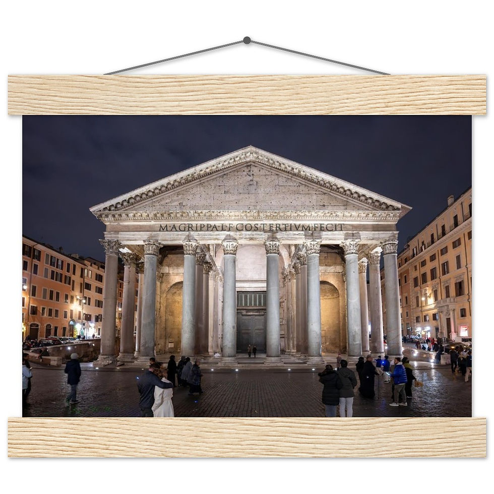 Thumbnail: Pantheon Horizontal Poster with Hanger