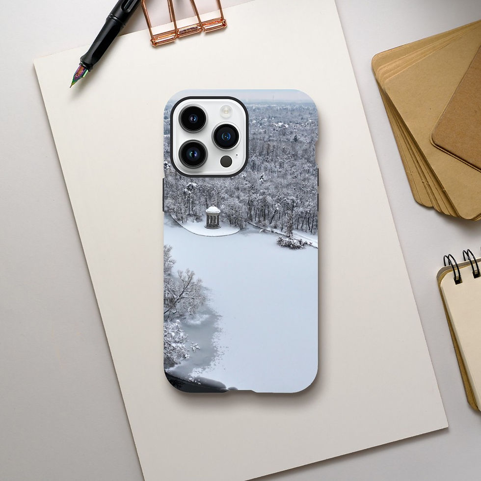 Thumbnail: Snowy Munich iPhone Tough case