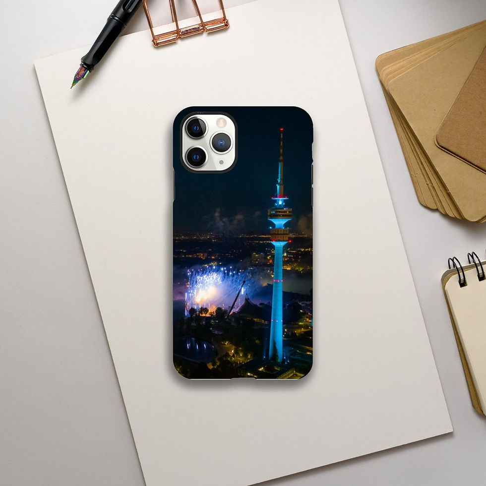 Thumbnail: Munich Fireworks iPhone Tough case