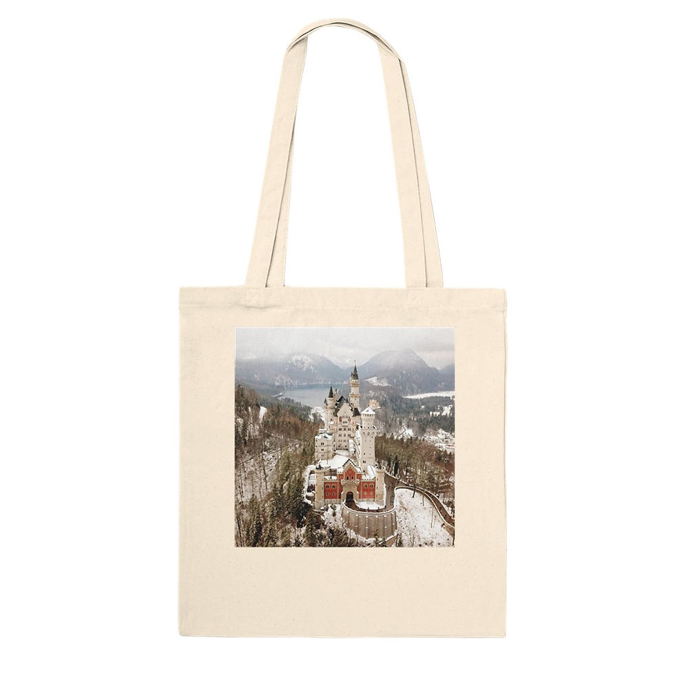 Neuschwanstein Castle Premium Tote Bag