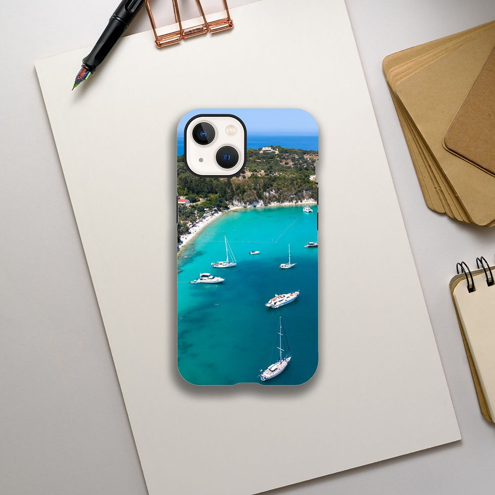 Thumbnail: Paxos Island Greece iPhone Tough case