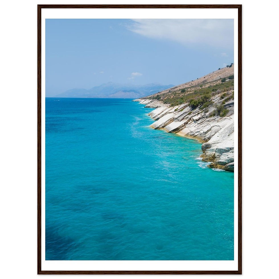 Thumbnail: Saranda Wall Art, Albania Travel Photography