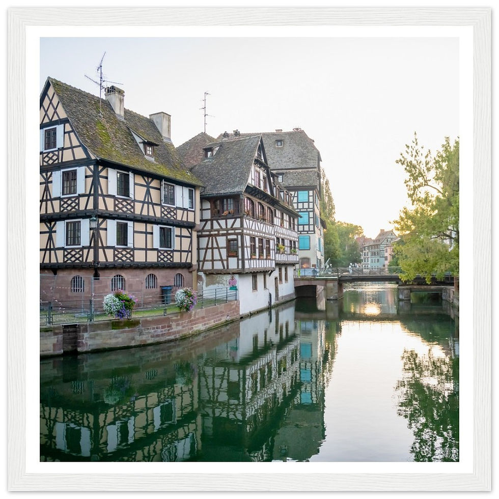 Thumbnail: Petite-France, Strasbourg Wall Art, France Travel Photography