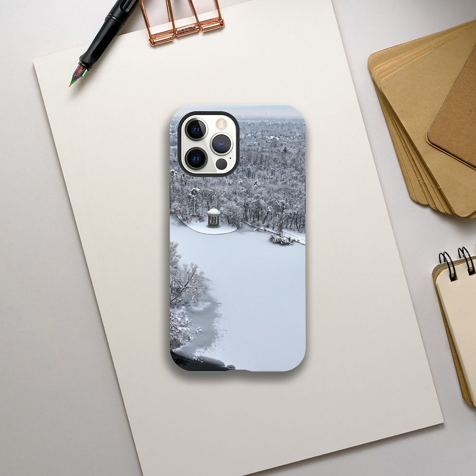 Thumbnail: Snowy Munich iPhone Tough case