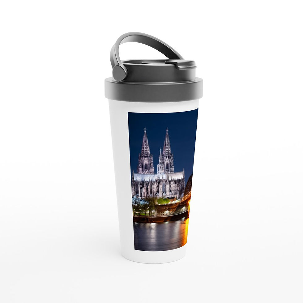 Cologne Cathedral Stainless Steel Travel Mug