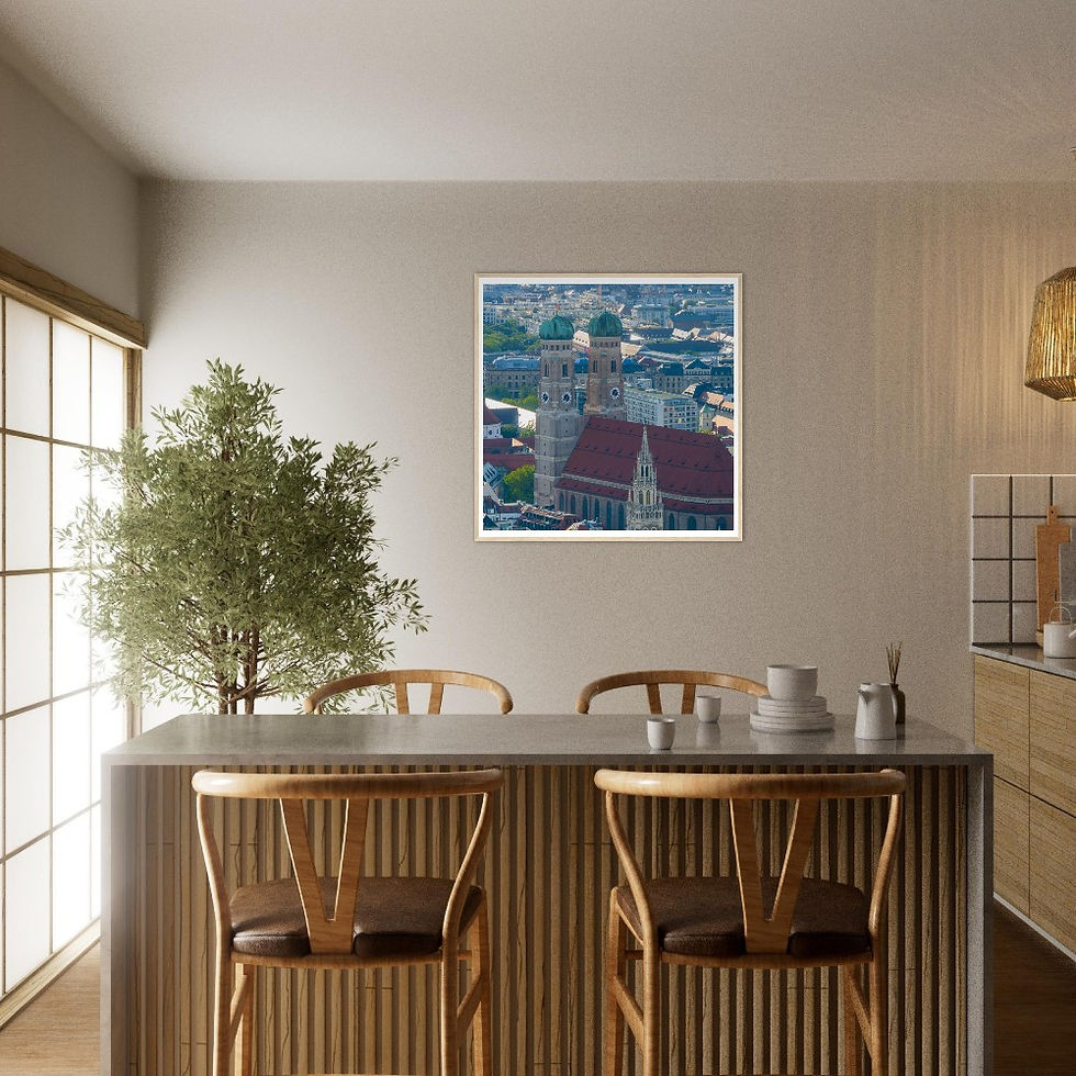 Frauenkirche in Munich, Germany Travel Photography