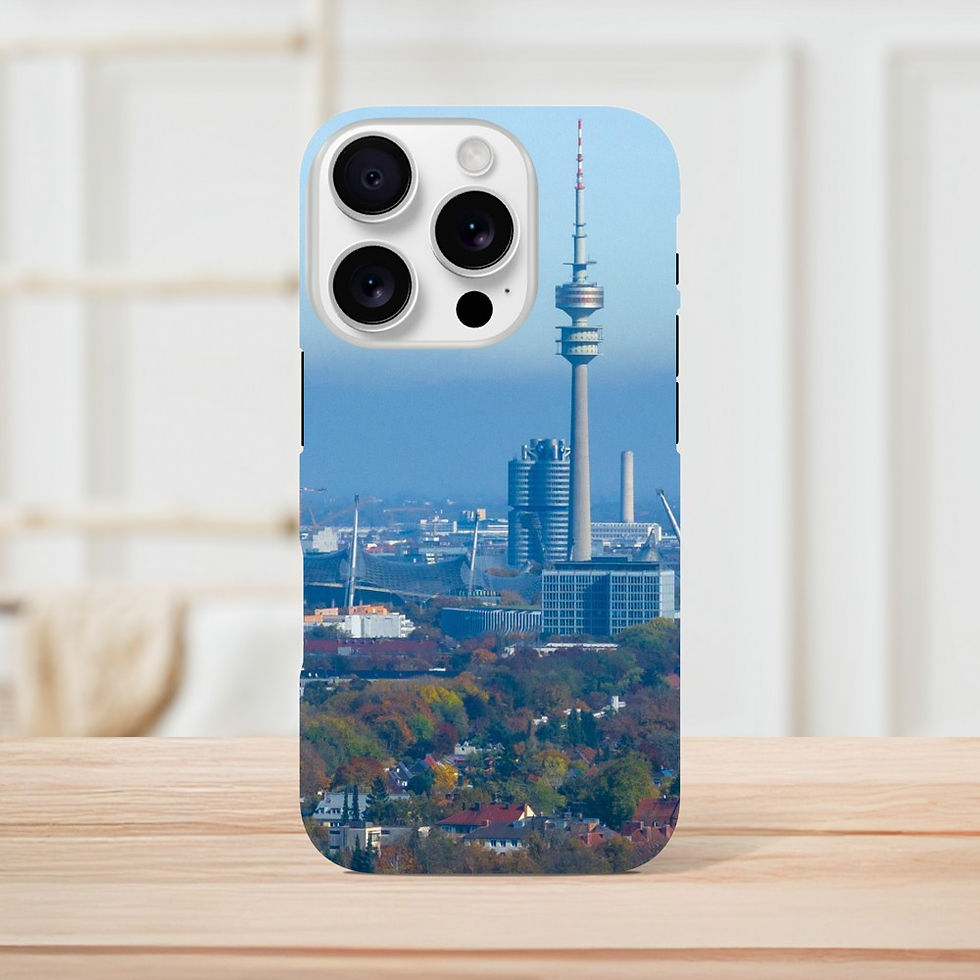 Thumbnail: Munich Skyline iPhone Tough case