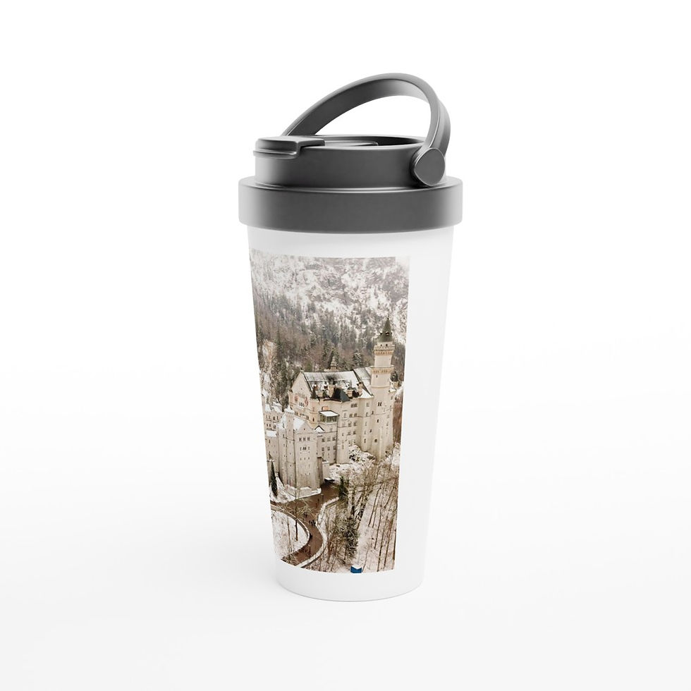 Thumbnail: Neuschwanstein Castle Stainless Steel Travel Mug