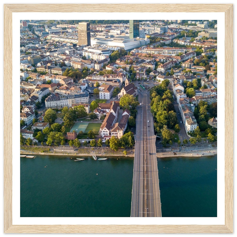 Thumbnail: Basel Wall Art, Switzerland Travel Photography