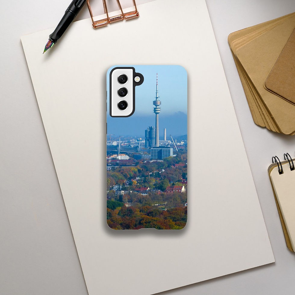 Thumbnail: Munich Skyline Samsung Tough Mobile Case
