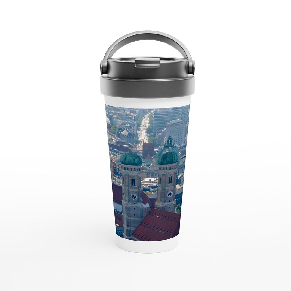 Thumbnail: Frauenkirche Munich Stainless Steel Travel Mug