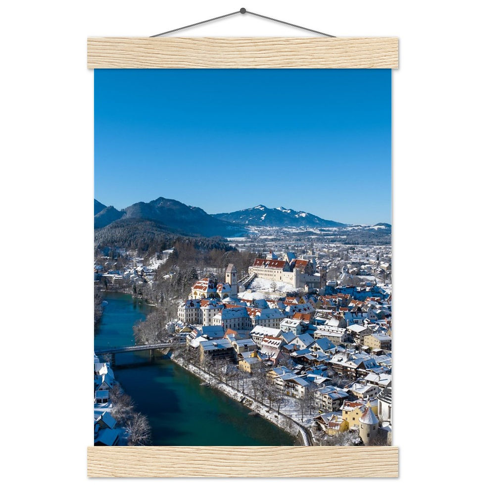 Thumbnail: Füssen Poster with Hanger