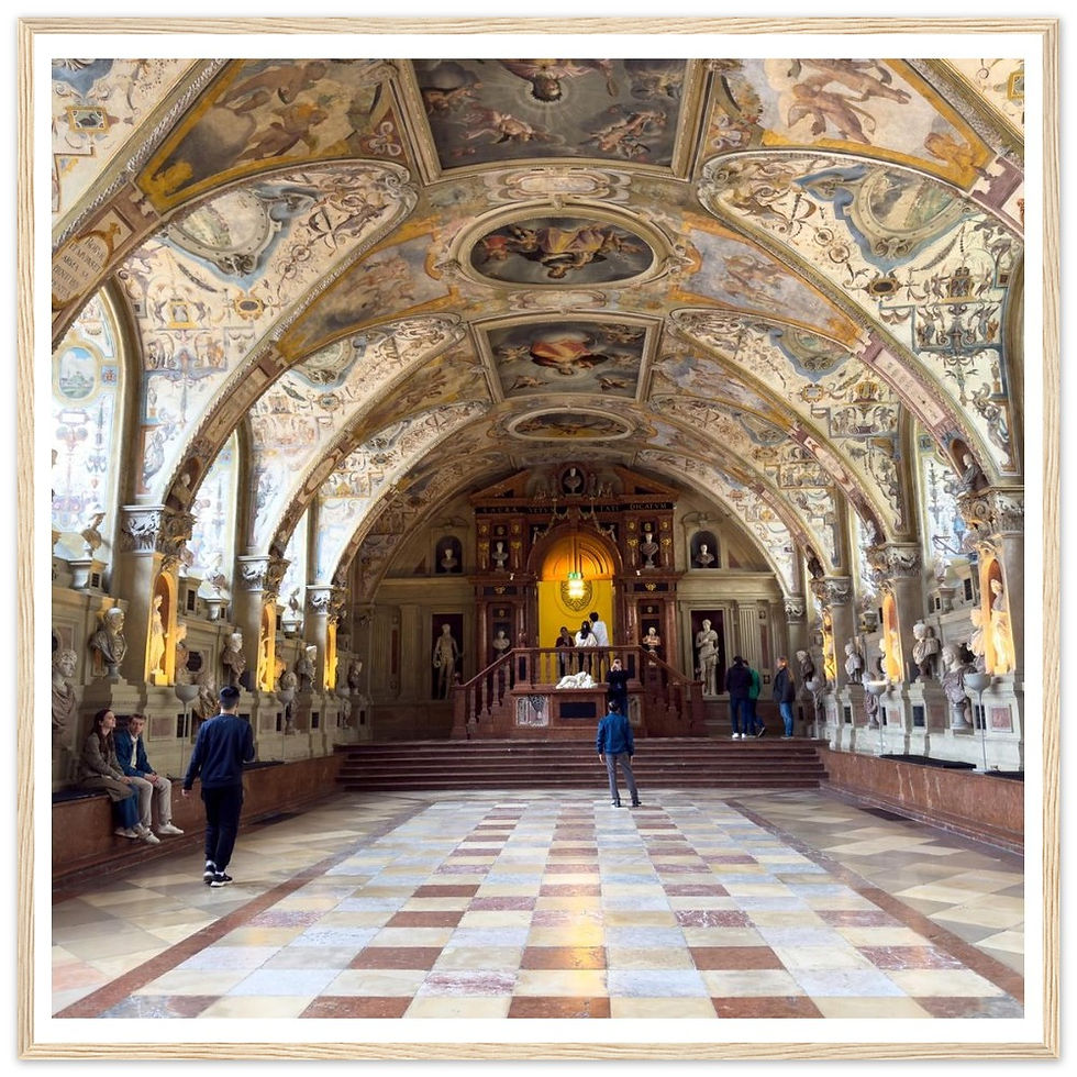 Thumbnail: Munich Residence Wall Art, Germany Travel Photography