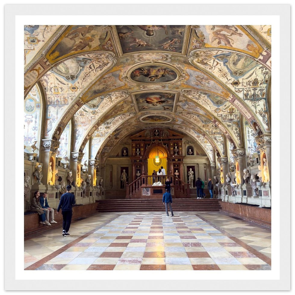 Thumbnail: Munich Residence Wall Art, Germany Travel Photography