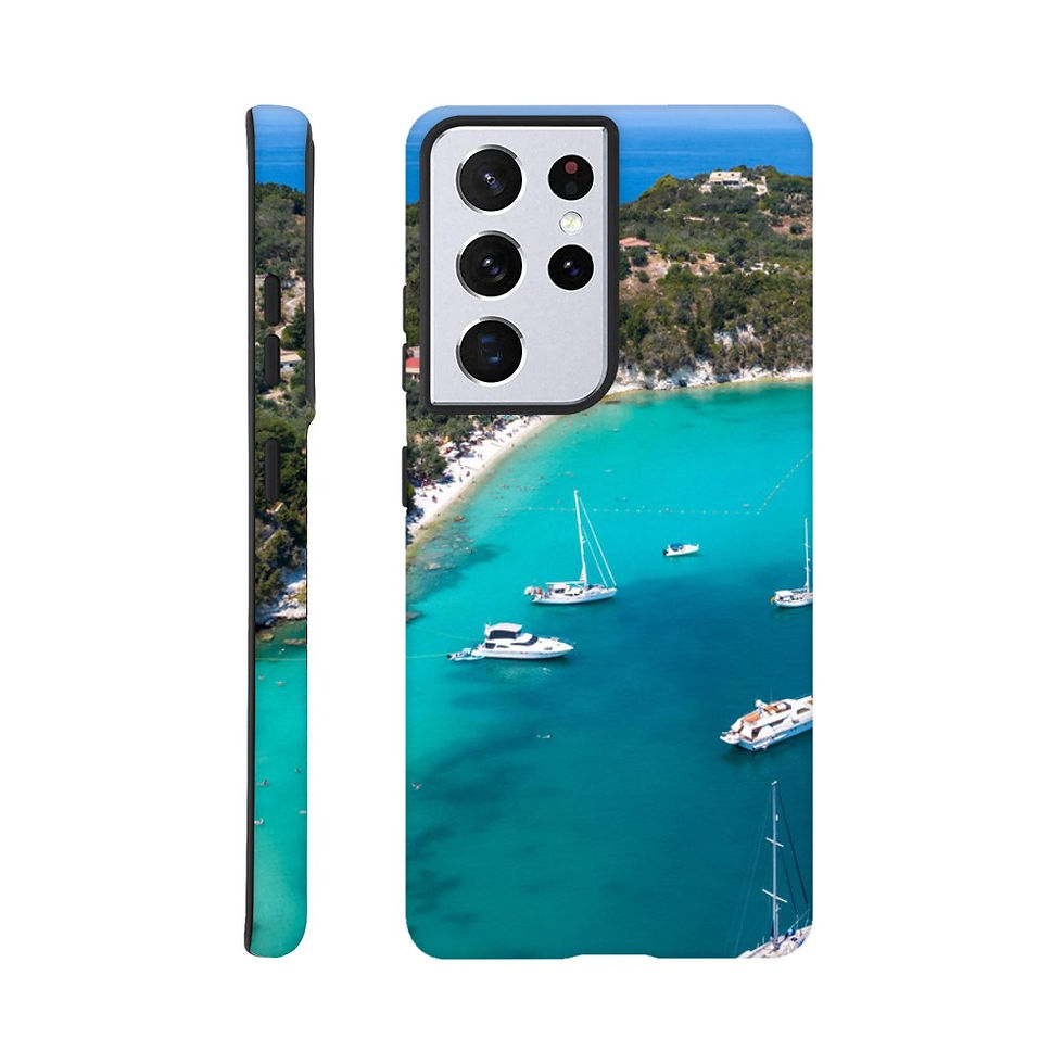 Thumbnail: Paxos Island Greece Samsung Tough Mobile Case