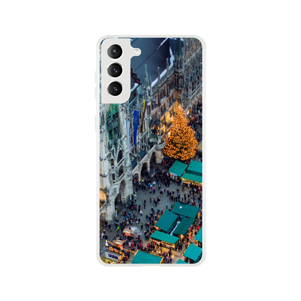 Thumbnail: Marienplatz Christmas Market Samsung Flexi Mobile Case