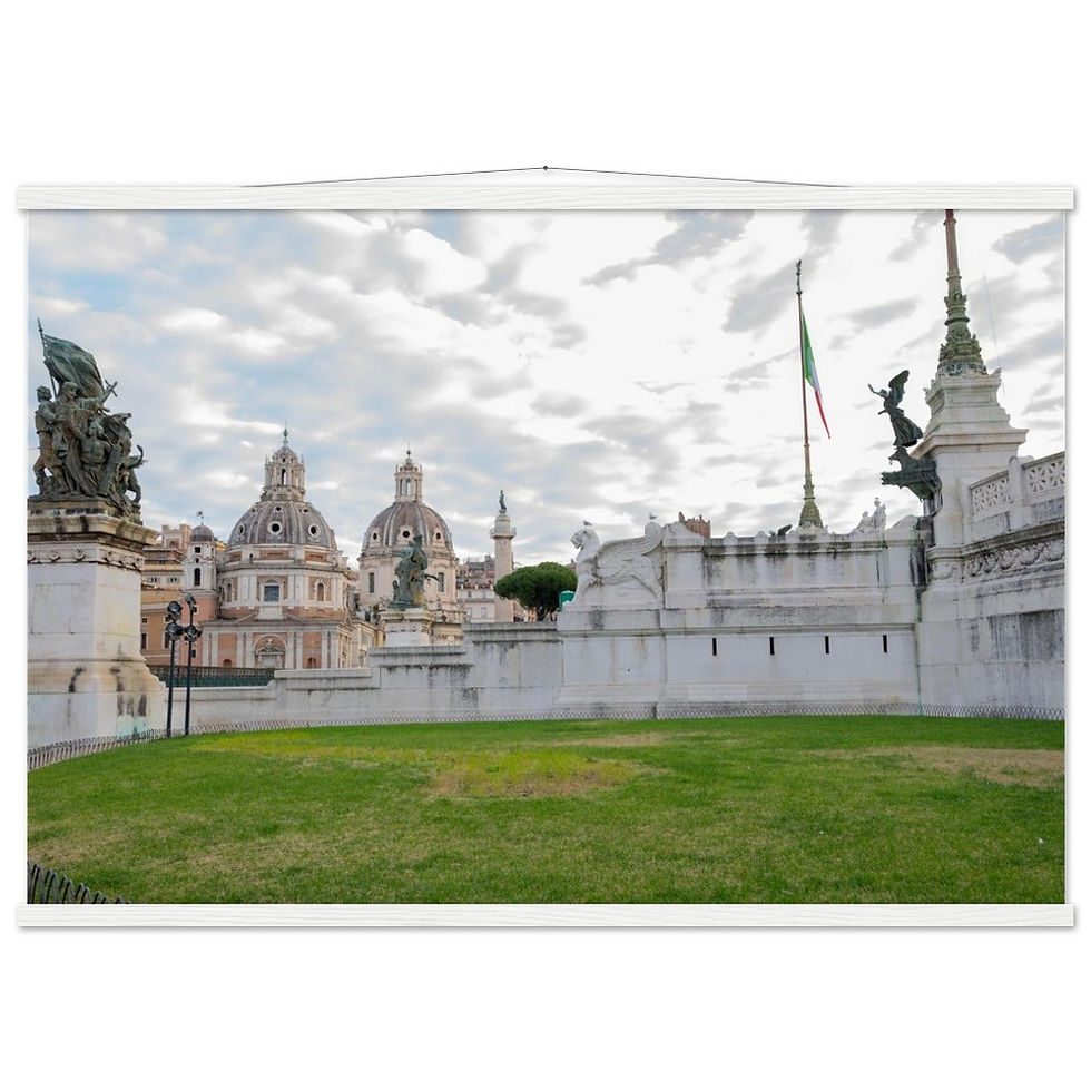 Rome Horizontal Poster with Hanger