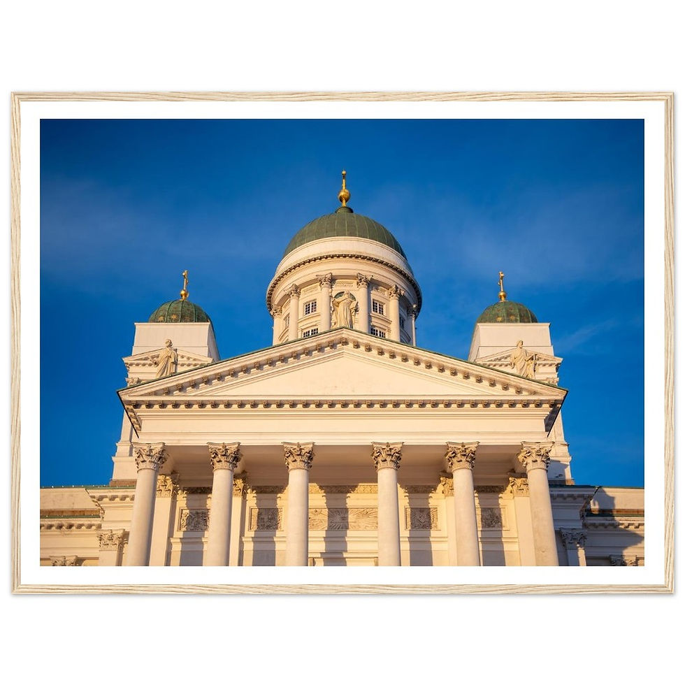 Thumbnail: Helsinki Cathedral Wall Art, Finland Travel Photography