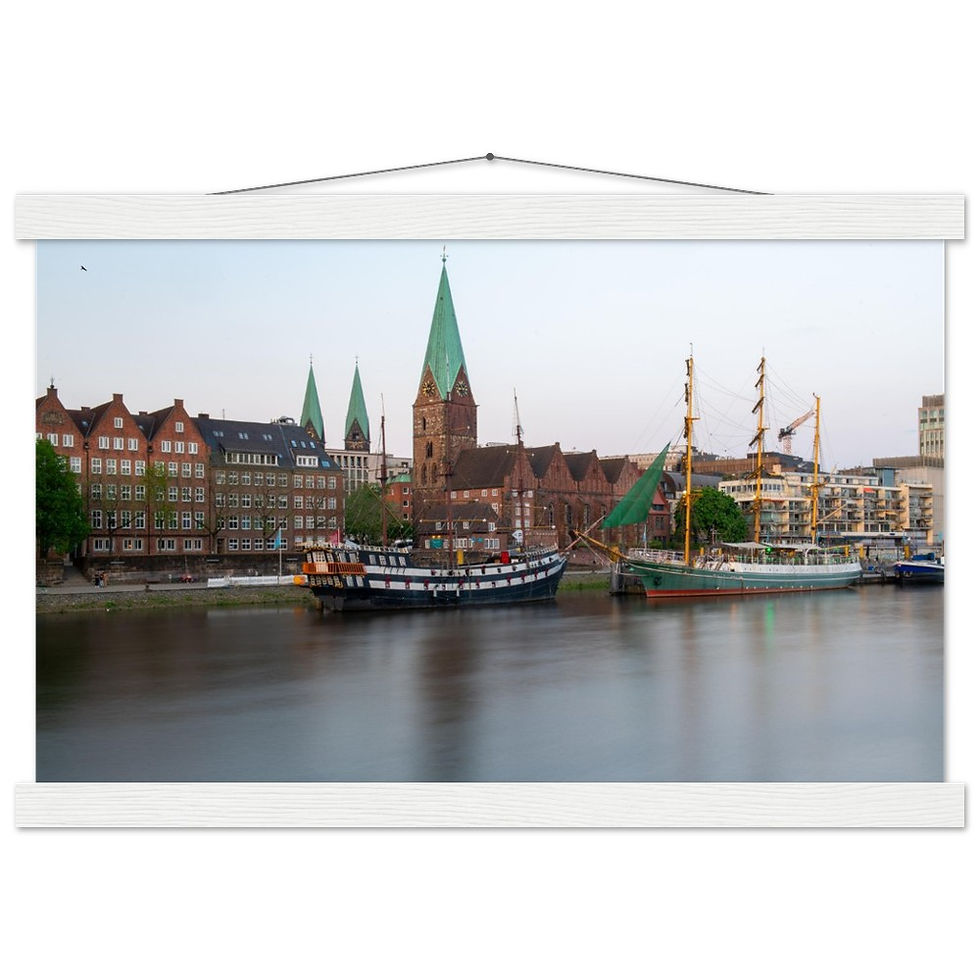 Thumbnail: Bremen Horizontal Poster with Hanger