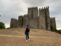 Castle in Guimaraes, Portugal