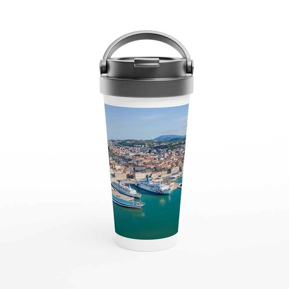 Thumbnail: Ancona Stainless Steel Travel Mug