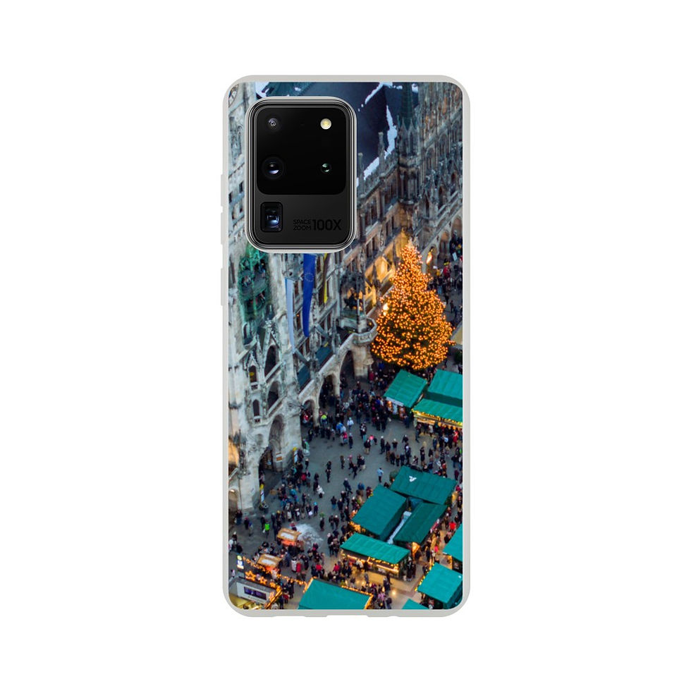Thumbnail: Marienplatz Christmas Market Samsung Flexi Mobile Case