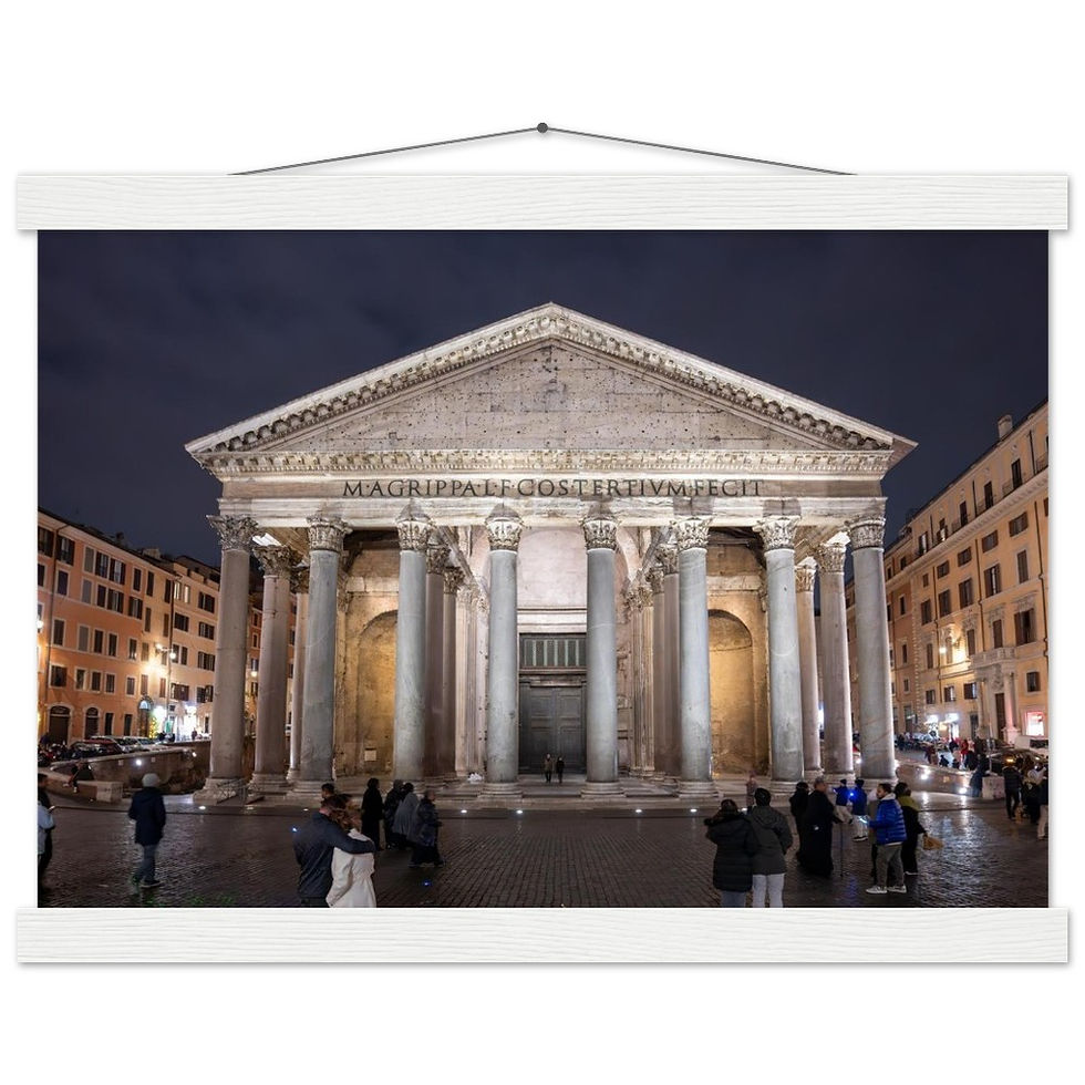 Thumbnail: Pantheon Horizontal Poster with Hanger