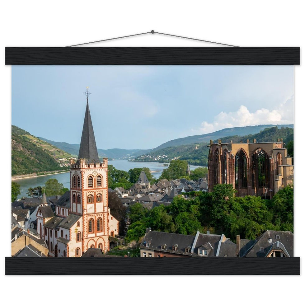 Thumbnail: Bacharach Horizontal Poster with Hanger